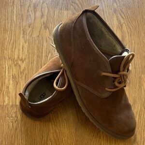 UGG Men's Brown Suede Chukka Boots